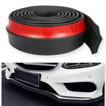 Молдинг бампера "юбка" samurai 250х5 см 3м скотч черный