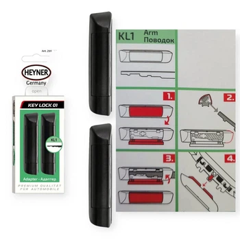 Адаптер щетки дворника heyner 6/8 key lock 01 (2шт)