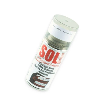 Лак для тонировки фар и задних фонарей Soll 150ml черный