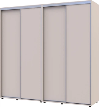 Шкаф купе Doros Сигма Слим 2+2 ДСП 220х45х214.4 см Кашемир (42005590)