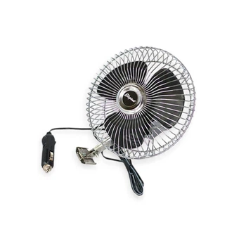 Вентилятор 12 v (d 6" - 15,0 см) металлический elegant