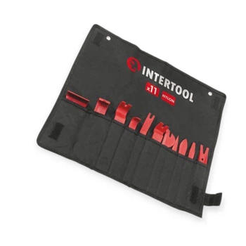 Знімач оббивки салону та кліпс 11шт Intertool (чохол)