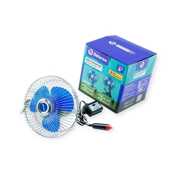 Вентилятор 24 V (d 6" - 15,0 см) металлический, кронштейн, 2 скорости Balansa