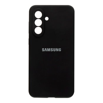 Чохол Liquid Silicone з мікрофіброю для Samsung Galaxy A57 5G захист камери чорний 18.Black