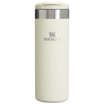 Термокружка 470мл, нержавіюча сталь STANLEY Fliptop Mug Cream Gloss 10-10788-105