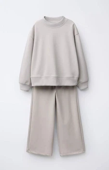 Спортивний костюм ZARA 140 см сірий артикул Л1408