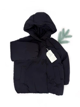 Зимова куртка (єврозима) ZARA 116 см чорний артикул Л1398