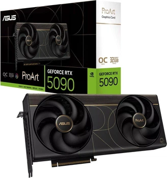 Видеокарта ASUS ProArt GeForce RTX 5090 OC Edition 32GB (PROART-RTX5090-O32G)