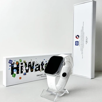 Умные часы Smart TX10 Pro Max 46 мм с Bluetooth и пульсометром Белые