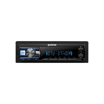 Автомагнитола PULSO RGB, USB, FM, RCA, LCD-дисплей, 4х50 Вт (P110611)