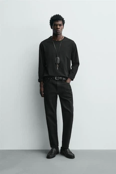 Джинси ZARA Slim Tapered Fit чорний 4060/402/800 31