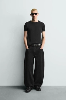 Джинси ZARA Baloon Fit чорний 3991/403/800 29