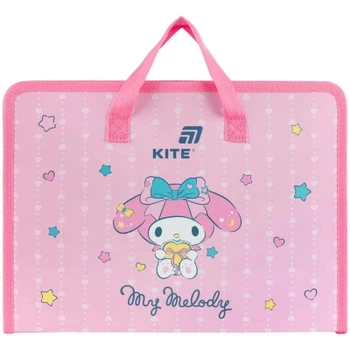 Папка - портфель Kite на молнии A4 My Melody, 1 отделение (HK26-202)