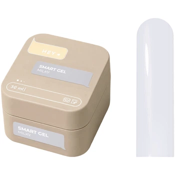 HEYLOVE Smart Gel Milky Рідкий гель для нарощування молочний, 30 мл