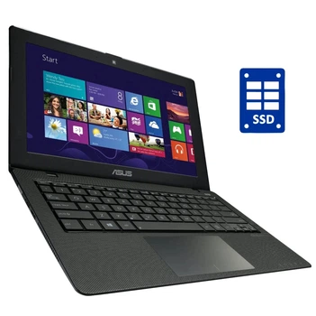 Нетбук Asus X200CA / 11.6" (1366x768) TN / Intel Core i3-3217U (2 (4) ядра по 1.8 GHz) / 4 GB DDR3 / 128 GB SSD / Intel HD Graphics 4000 / WebCam б/у