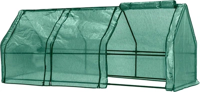 Теплиця Neo Tools 240x90x90 см, ПЕ плівка 135 г Зелена (15-900)