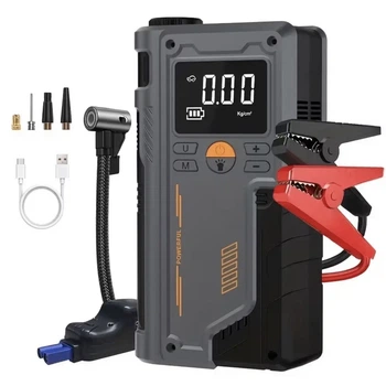 Пусковий автомобільний пристрій JUMP STARTER T-700 Компресор, Бустер, Ліхтарик