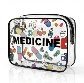 Органайзер для лекарств Medicine 20 см — дорожная аптечка для дома и путешествий (080462-8)