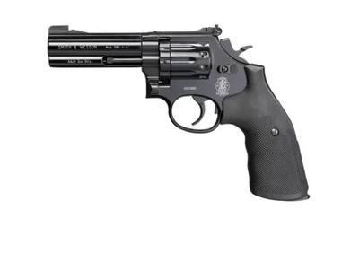 Пневматический револьвер Umarex Smith & Wesson 586,4" (black)