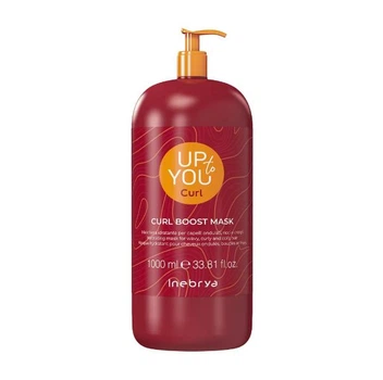 Маска для кучерявого волосся і кудрявого методу Inebrya Up To You Сurl Boost Mask, 1000 мл