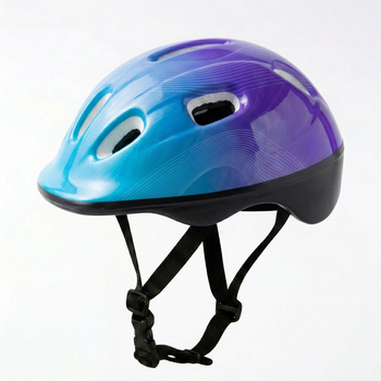 Детский защитный шлем сиренево голубой SP-Sport MagicRide 8821 размер S (4-9 лет) Violet-Blue