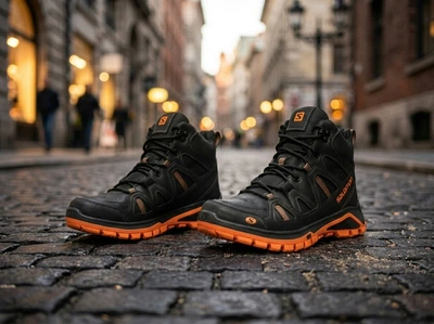 Зимние ботинки, кроссовки на меху Salomon Winter Black 41