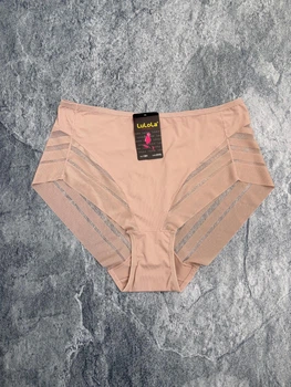 Напівбезшовні труси-сліпи LuLoLa - 4XL (54) - Капучино