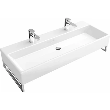 Умывальник подвесной Villeroy&Boch Memento 1000x470 прямоугольный, белый (5133A1R1)