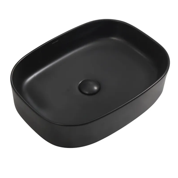 Умывальник накладной Mixxus Premium Bevel-0103 510х370 прямоугольный, черный (MP6520)