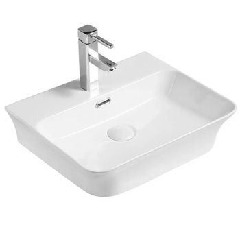 Умывальник подвесной Mixxus Premium Bevel-0202 560х415 прямоугольный, белый (MP6481)