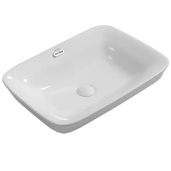 Умывальник врезной Mixxus Premium Style-1601 590х420 прямоугольный, белый (MP6570)