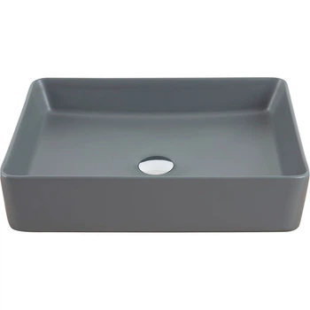 Умывальник накладной Cabo Echo 505x400 прямоугольный, черный матовый (АР000132000)