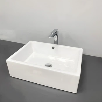 Умывальник накладной VBI Castello 510x350 прямоугольный, белый (VBI-012901)