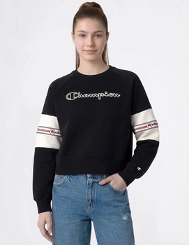 Світшот Champion ДД016211 (405423) колір чорний (ДД016211 - 249878)