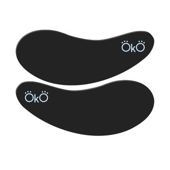 Силиконовые патчи OKO Lash&Brow BLACK PAD для глаз, черные