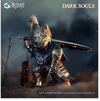 Коллекционная фигурка Dark Souls – Рыцарь Арториас (Knight Artorias) Chibi Action Figure, 10 см