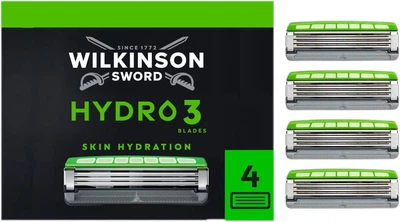 Wkłady do golenia Wilkinson Sword Hydro 3 4 szt (4027800373406)