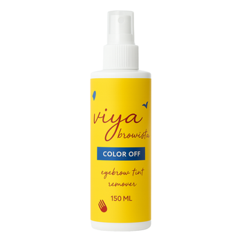 Ремувер краски VIYA, BROWISTA COLOR OFF, 150 мл