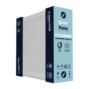 Радиатор стальной Fonte 78-605 тип 22 500*900 с боковым подключением