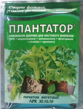 Удобрення мінеральне Плантатор Початок вегетації (NPK 30.10.10) 25г
