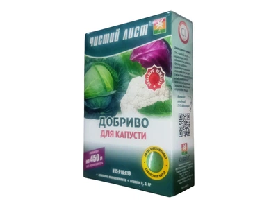 Удобрение минеральное для капусты 300г Квитофор Чистый лист