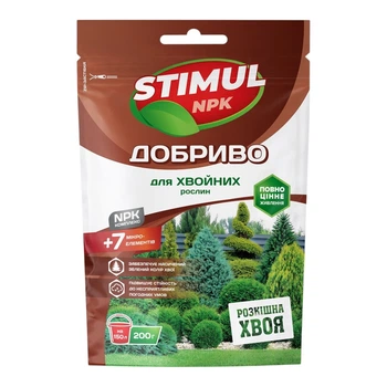 Удобрение минеральное для хвойных растений Стимул NPK 200г Квитофор