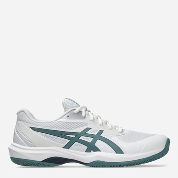 Мужские кроссовки для тенниса ASICS Game Ff 1041A489-105 44.5 (10.5US/9.5UK) 28.2 см Белый/Бирюзовый (4571633879623)