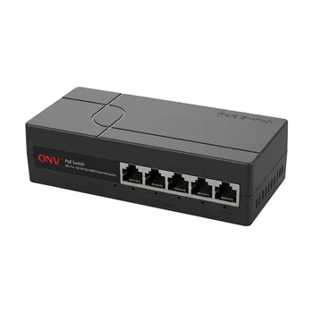 PoE-коммутатор неуправляемый 5-портовый ONV ONV-H3054PEBS с 4 портами PoE (73-00071)