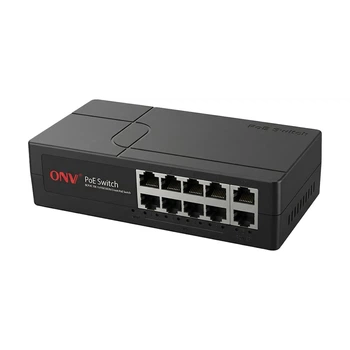 PoE-коммутатор неуправлемый 10-портовый ONV ONV-H1108PGBES с 8 портами PoE (73-00072)