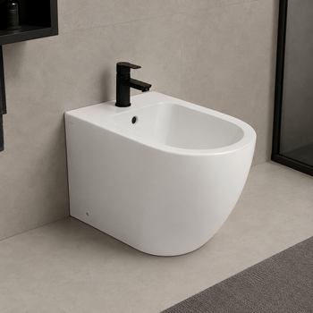 Биде напольное Qtap Robin 560x355x410 White QT13441381W