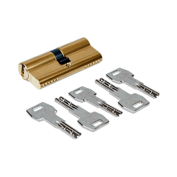 Циліндр (серцевина) замка AGB Mod. 5000 PS/54мм, 27/27, ключ-ключ, латунь