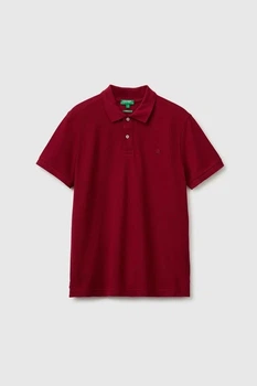 Поло Benetton 50(L) Бордовый (153541)
