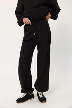 Штани джогери з лого SP010 2602574823510 L/XL Чорний