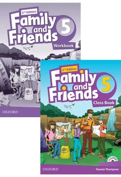Комплект підручників Family and Friends 5 (2nd edition) sb+wb